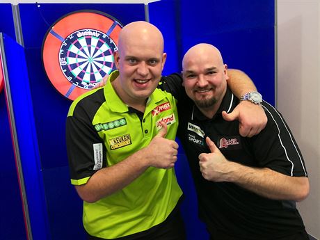 Karel Sedláček a Michael van Gerwen